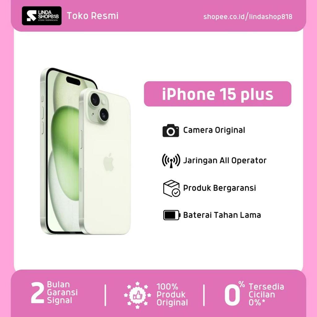 Apple iPhone 15 Plus Second Original Inter 512GB