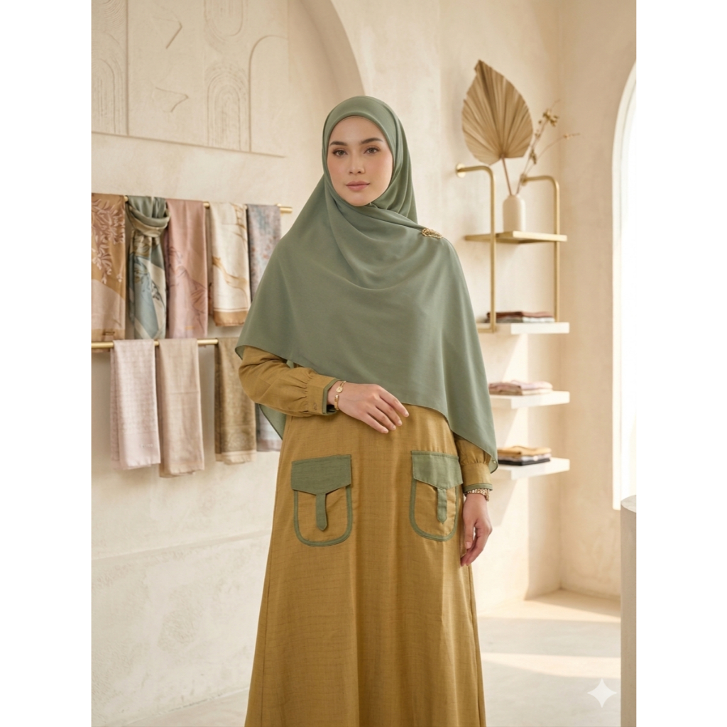 Diskon Ambyar 40-50% Gamis Nibras dan Rabbani