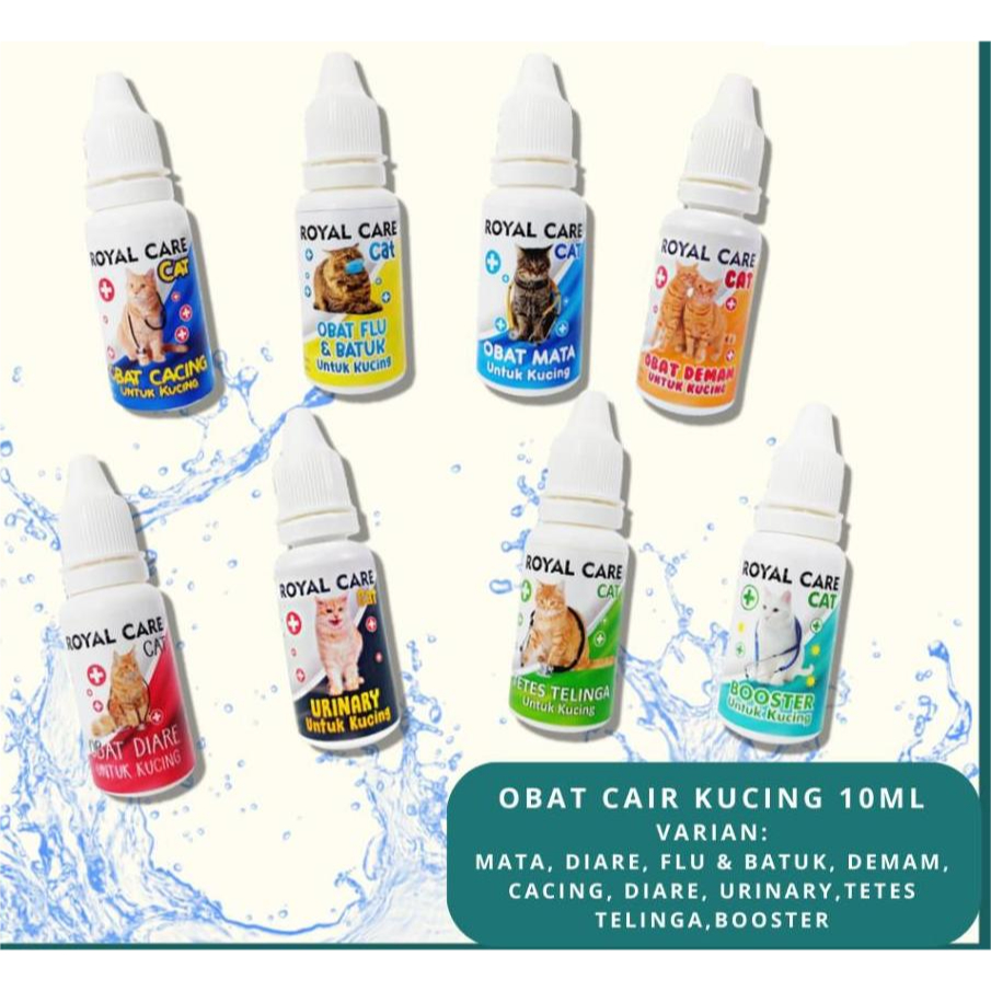 Obat obatan hewan Royal care/ obat mata/obat diare/obat flu/obat demam/obat telinga/obat kencing/oba