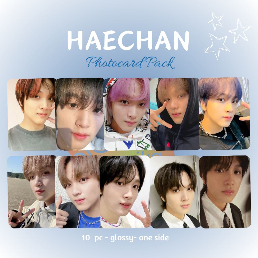 HAECHAN NCT DREAM NCT127 NCT PHOTOCARD PC UNOFFICIAL KPOP