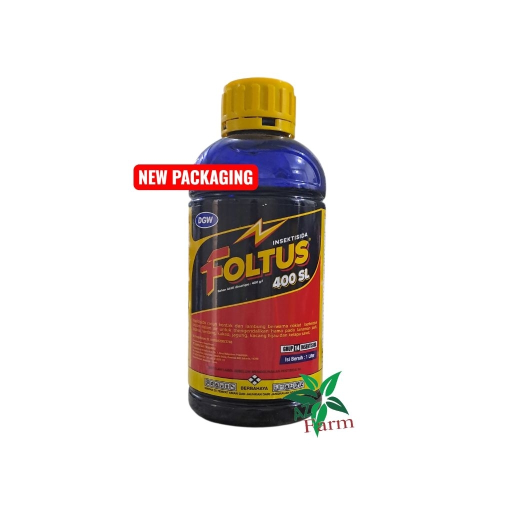 FOLTUS 1LITER INSEKTISIDA DIMEHIPO 400SL BASMI HAMA DITANAMAN