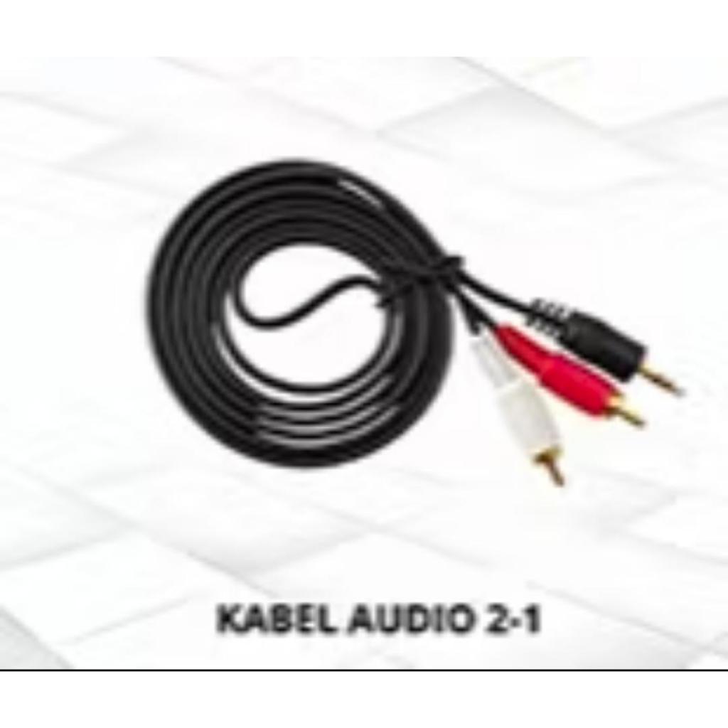 Kabel Audio 2-1 RCA / Kabel Audio RCA 2-1 / Kabel Audio RCA