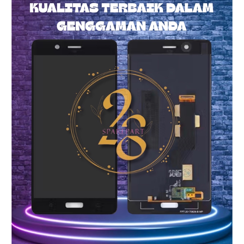 LCD TOUCHSCREEN NOKIA 8 ORG - LCD FULLSET