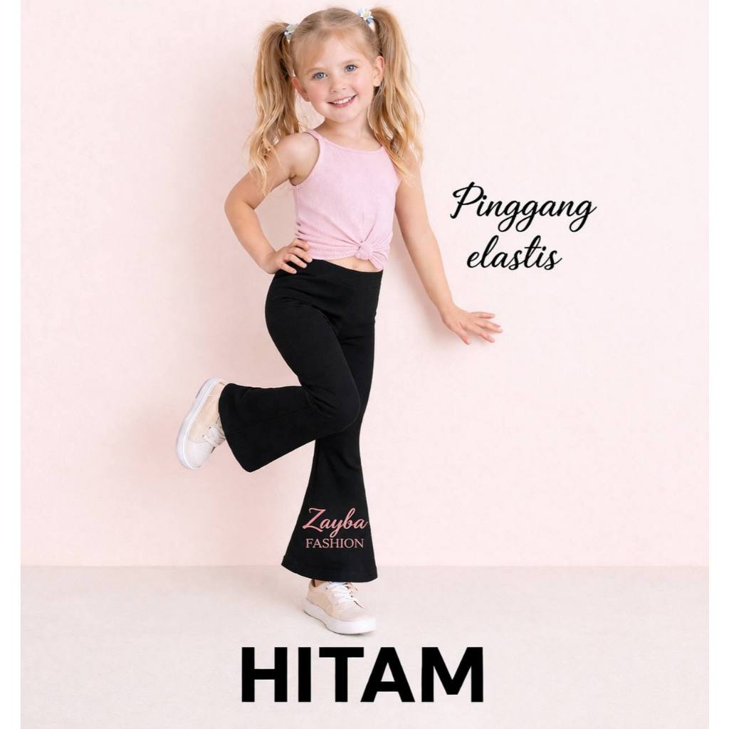 Celana Cutbray Anak Scuba Premium Usia 4-11tahun