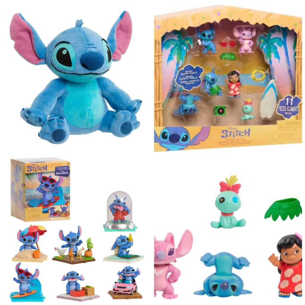 Stitch Figure Set Blind Box Surprises Toys Plush Doll Lilo Ohana Means Family 11 Pieces