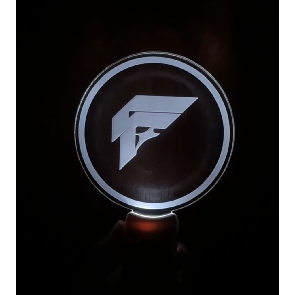 lightstick konser  f4 / f forever / fforever (bisa custom pakai tulisan)