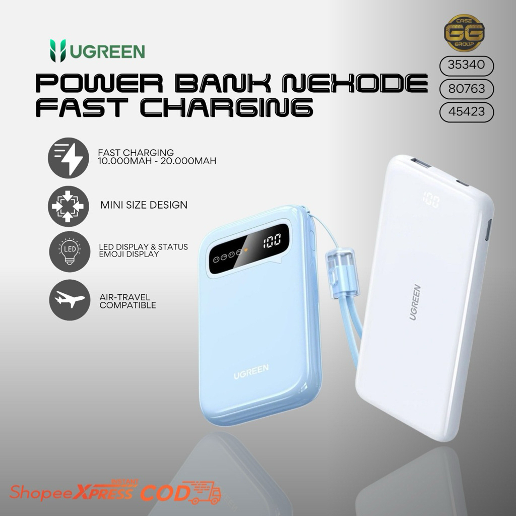 POWER BANK UGREEN NEXODE 20.000mah
