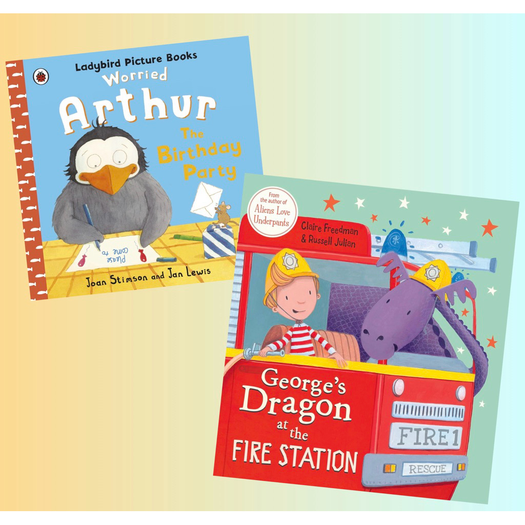 PRELOVED BBW Book Sale / Worried Arthur / George's Dragon / Children Picture Books
