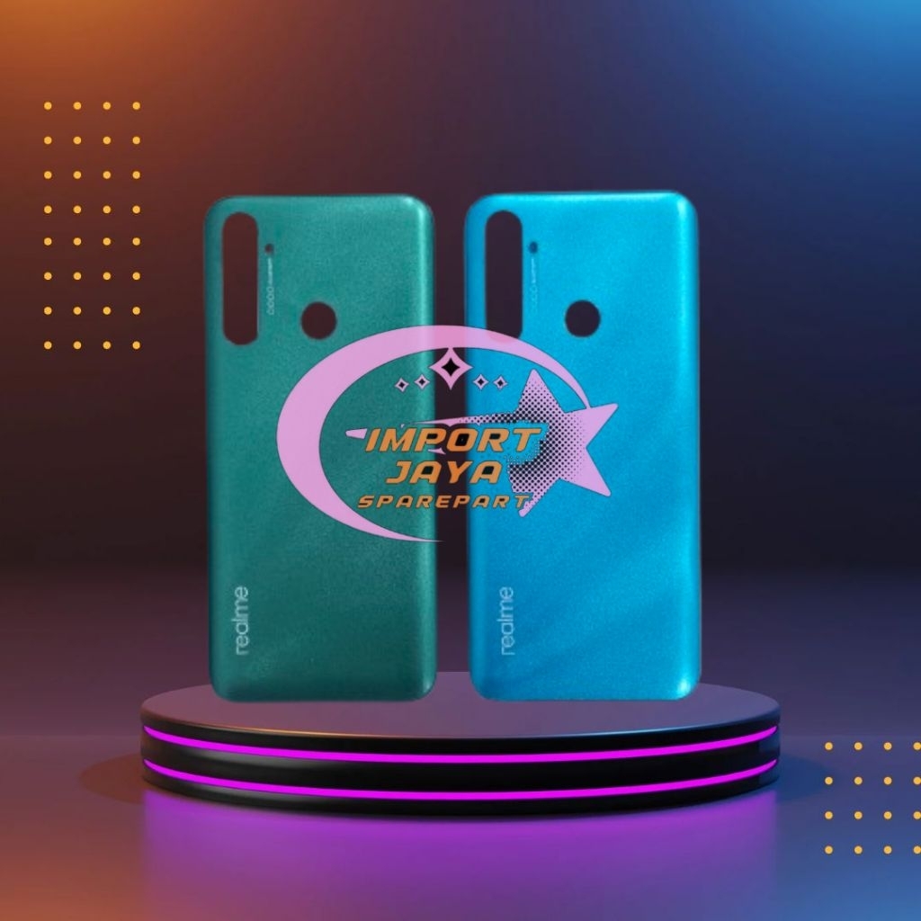 BACKDOR / TUTUP BELAKANG REALME 5i ORIGINAL