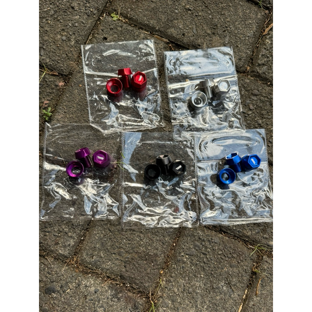 BAUT PROBLOT CNC TUTUP SPION BAUT TUTUP SPION VARIAN UNTUK MOTOR PCX SCOOPY BEAT VARIO STYLO DLL