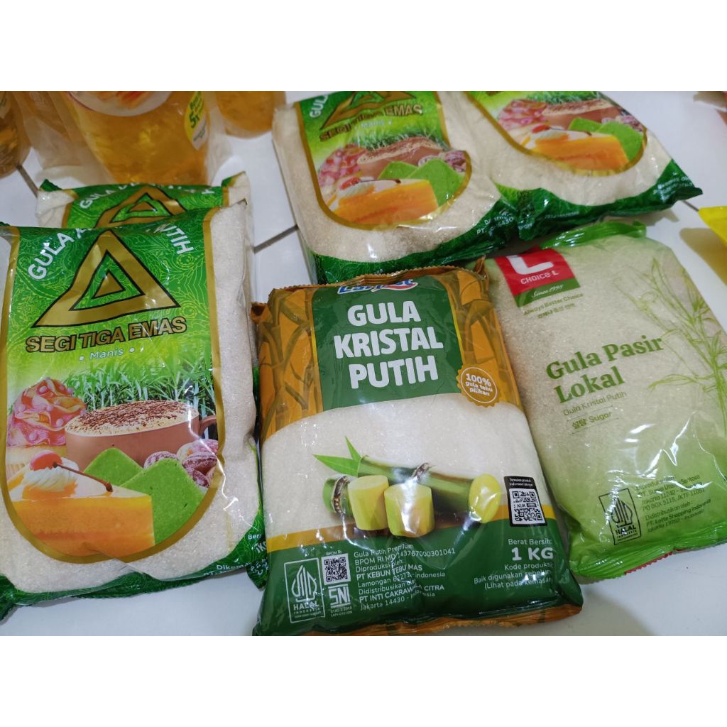 Gula Pasir Kemasan 1kg gula pasir 1000gr Larrist/L choice