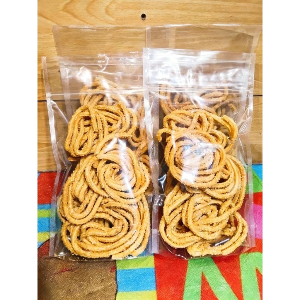 Kue Akar Kelapa/Cemilan Akar Kelapa/ Akar Kelapa Renyah