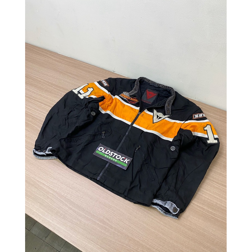 Jacket Racing Vintage Dainese 11 (USA 200 Classic Racing Course) Original Made in Italy Langka Size 