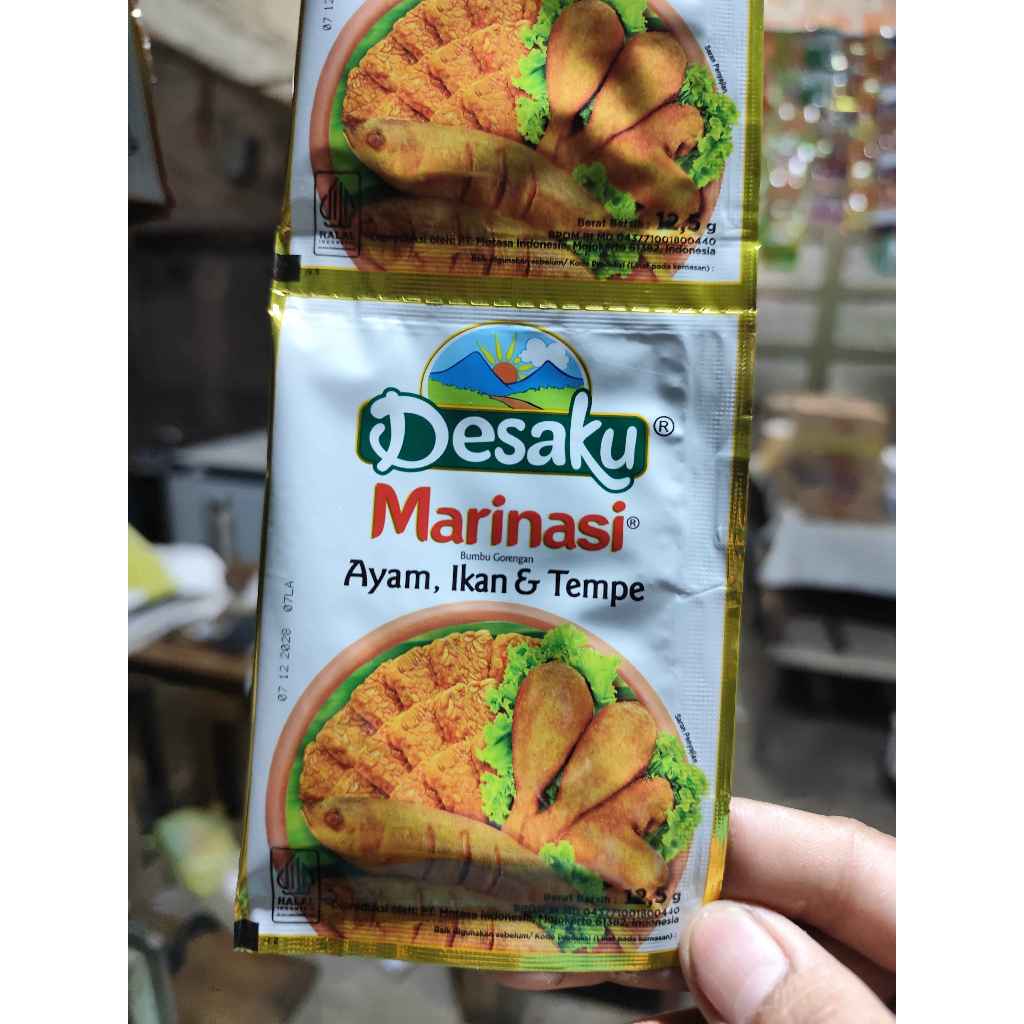 Desaku Bumbu Marinasi Ayam, Ikan & Tempe