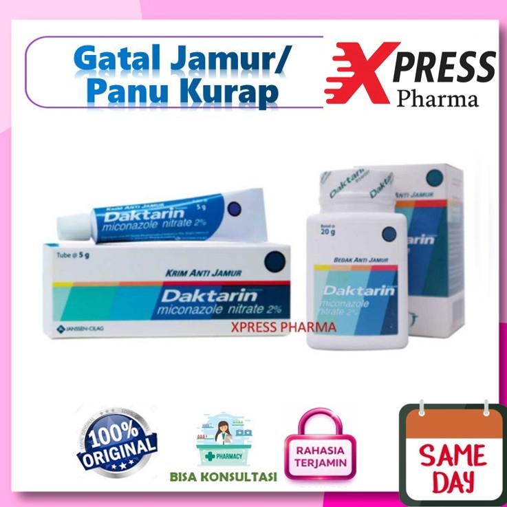 XPRESS  Daktarin Krim Anti Jamur / Daktarin Bedak Anti Jamur