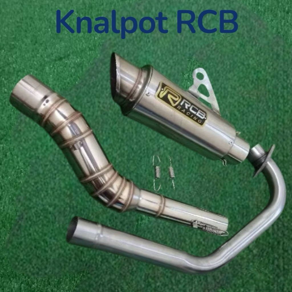 KNALPOT RACING RCB SATRIA FU VIXION JUPITER MX GSX SONIC CBR KNALPOT RCB ALL MOTOR SPORT KNALPOT RCB