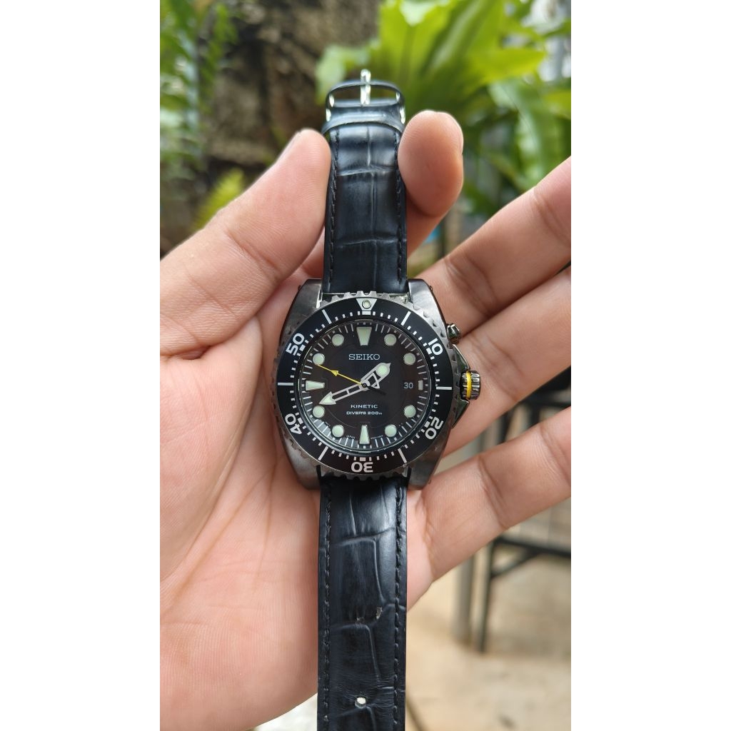 Jam Seiko Kinetic Scuba Diver 200 M Original Jepang JDM Murah