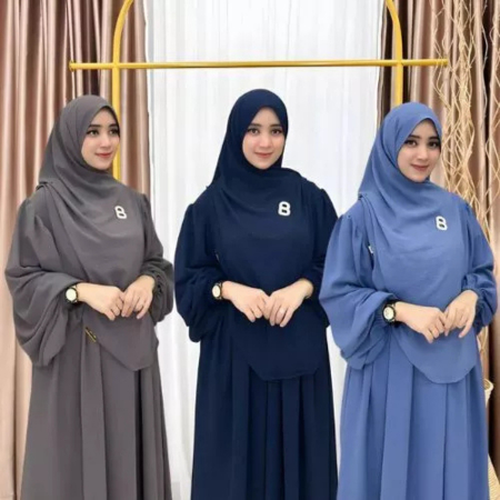 LA LUNA SET KRINGKEL // GAMIS JUMBO // GAMIS SYAR'I