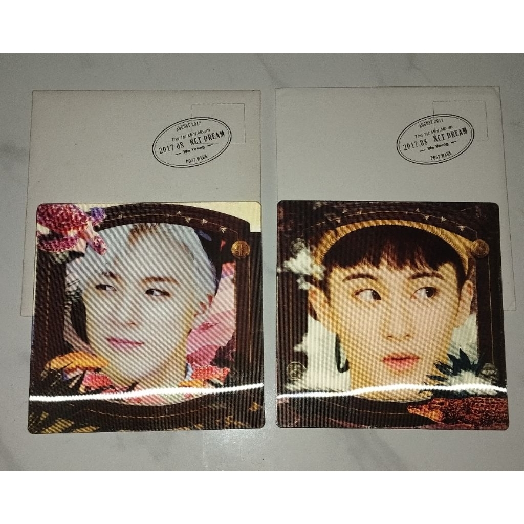 [TAKE ALL ONLY] LENTICULER CARD JENO MARK WE YOUNG