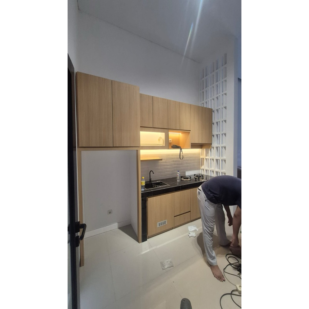 Kichen set Minimalis | Furniture HPL | Kichenset Murah | Lemari Gantung