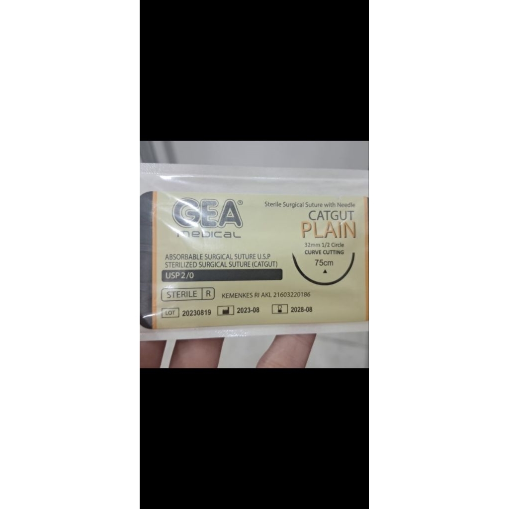 cat gut plain sachet