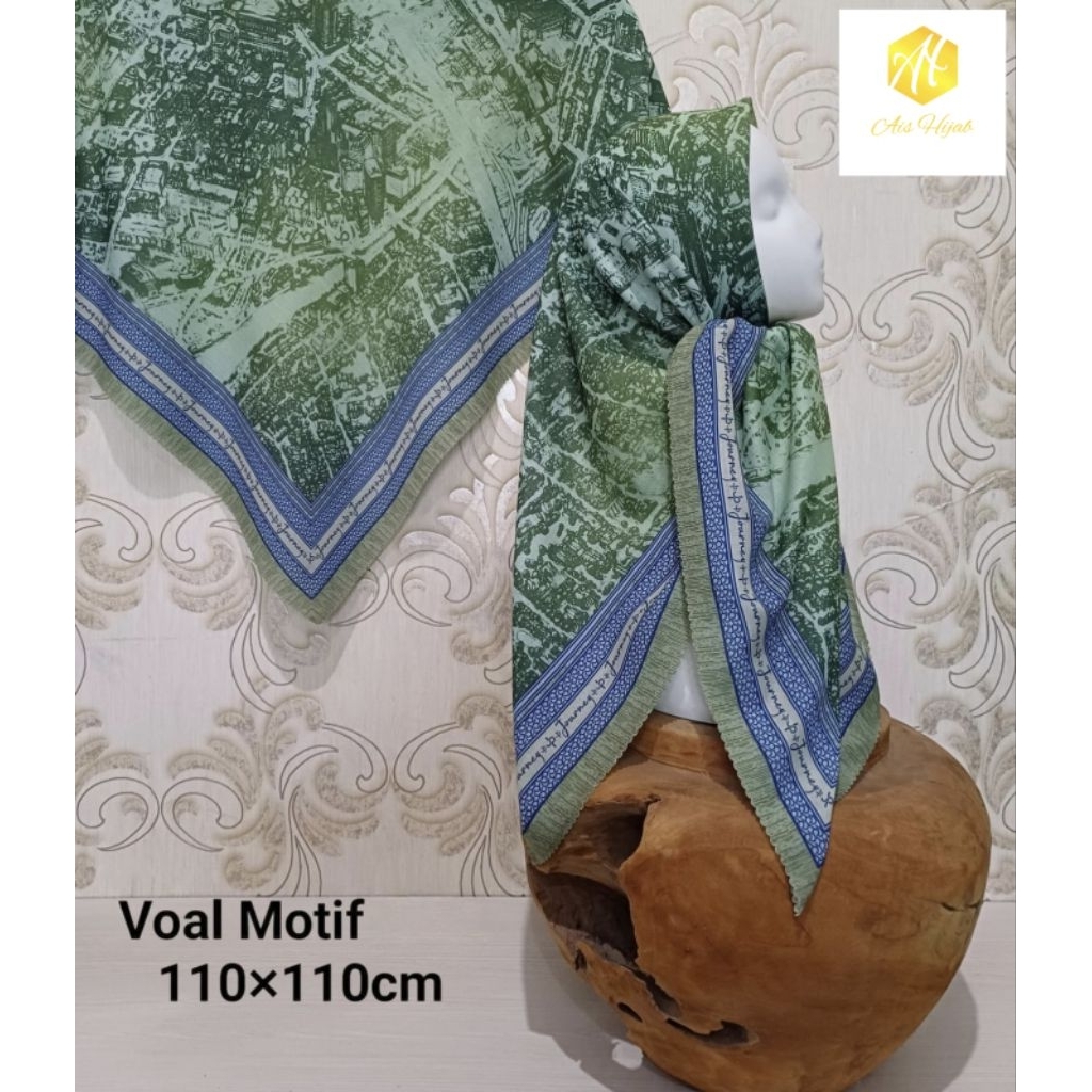 Hijab Segiempat Journey Voal Premium