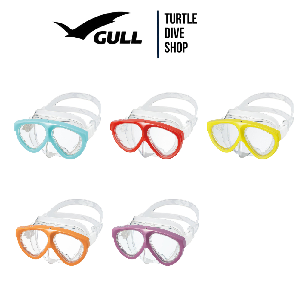 Diving Mask Gull Mantis 5 Clear