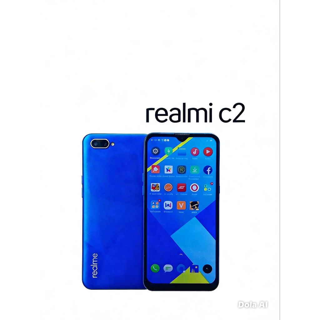 realmi c2 second original rasa baru