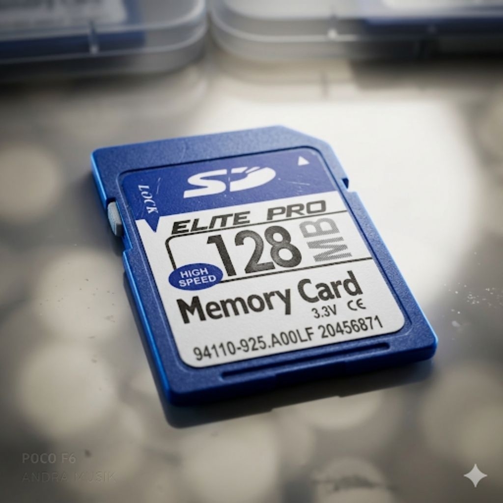 Elite Pro Memori SD card 128 MB Cip Keyboard Memory chip Camera Laptop KN 2400 2600 7000 KORG pa500