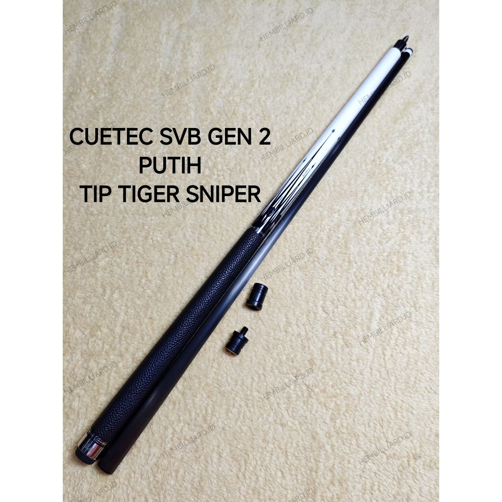 STIK PLAY cuetec svb gen 2 white (BEKAS)