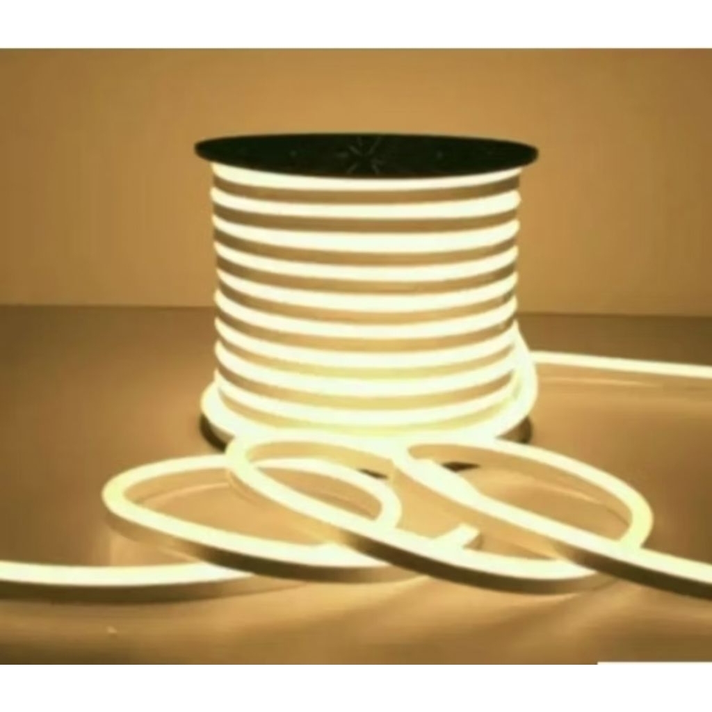 Lampu Neon Flex LED 220V - Tahan Air, Fleksibel, Tahan Lama 50 Meter 1 Roll 1 Rol 50M
