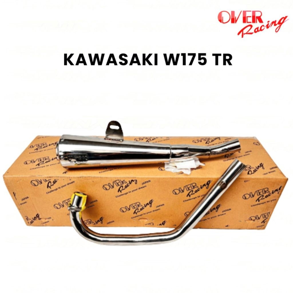 KNALPOT OVER RACING KAWASAKI W175TR