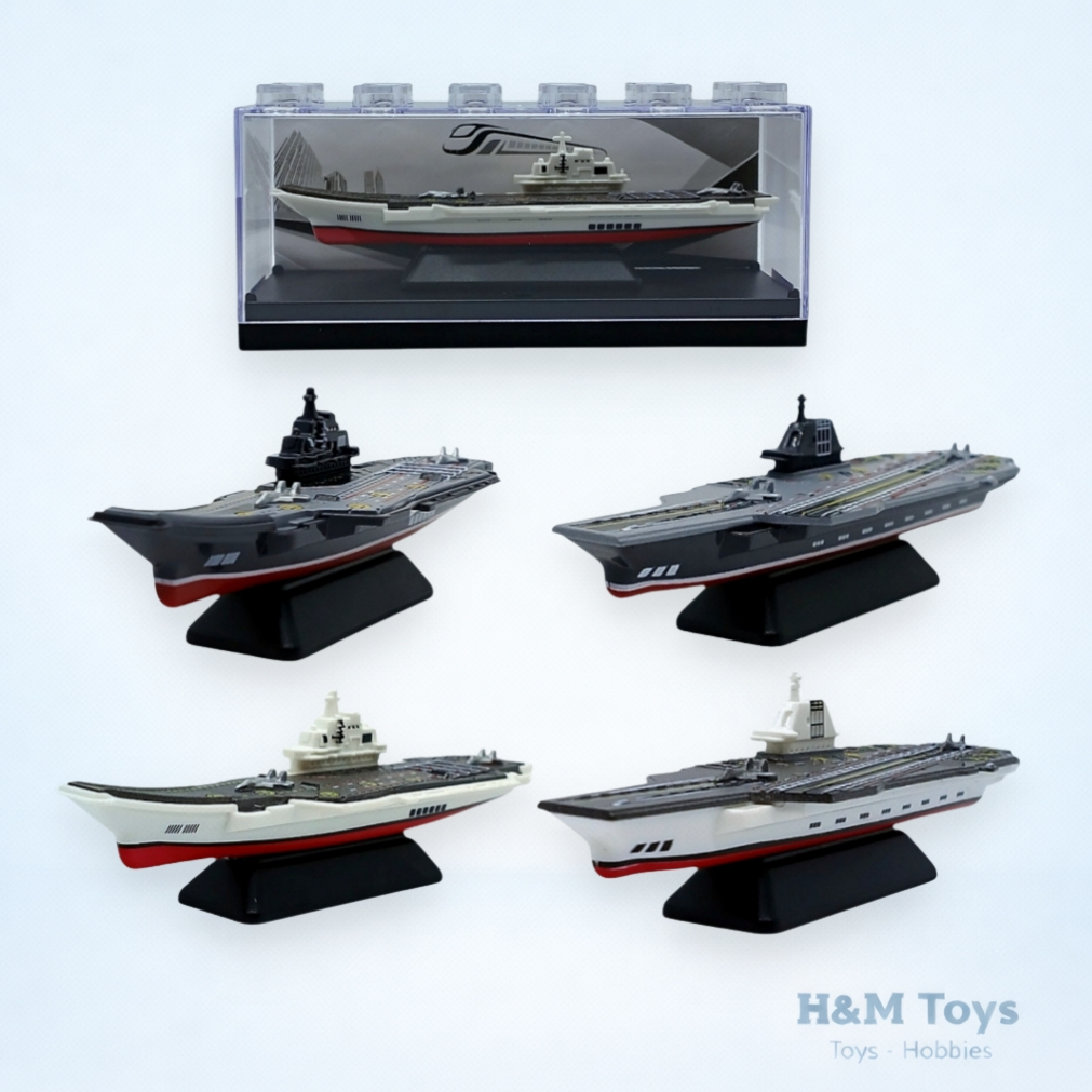 Diecast Kapal Aircraft Carrier Kapal Induk Assortment  - Mainan Kapal Perang Pengangkut - Kemasan Ac