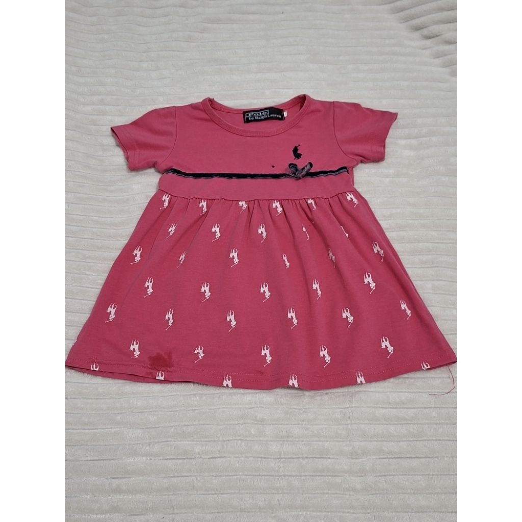 dress bayi bulanan 1 tahun preloved minus