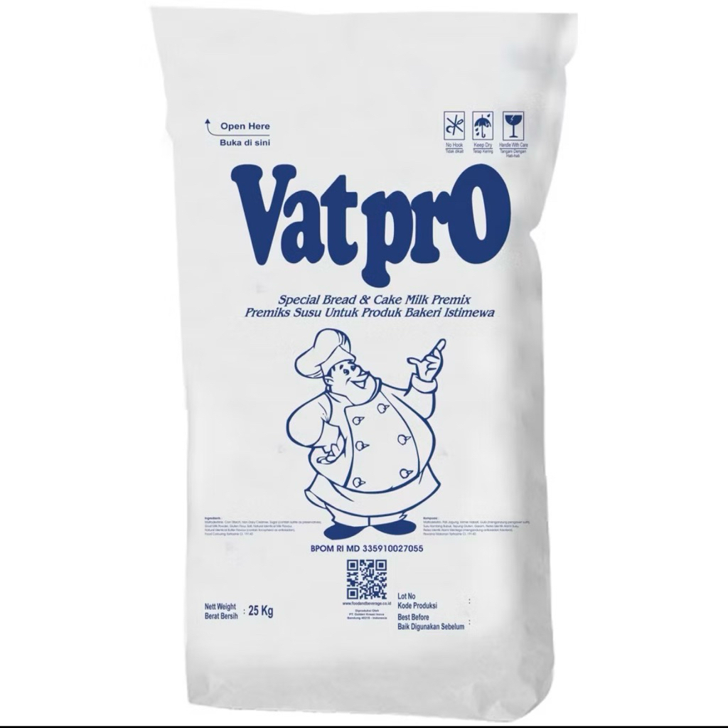 Vatpro Susu Spesial Bread & Cake Premix 1kg--R