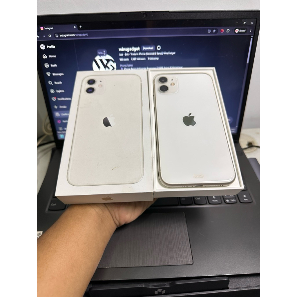 iPhone 11 64GB/128GB Second IBOX Garansi Resmi - Bekas - Fullset Ori