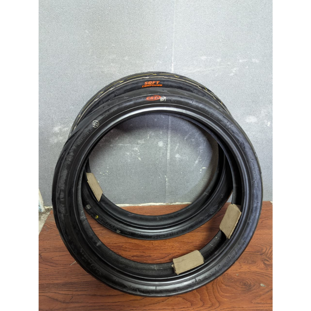 Ban Luar Yamaha CST ukur 90/80-17 Tubeless - Ban Motor Bebek & Sport Ring 17 Original