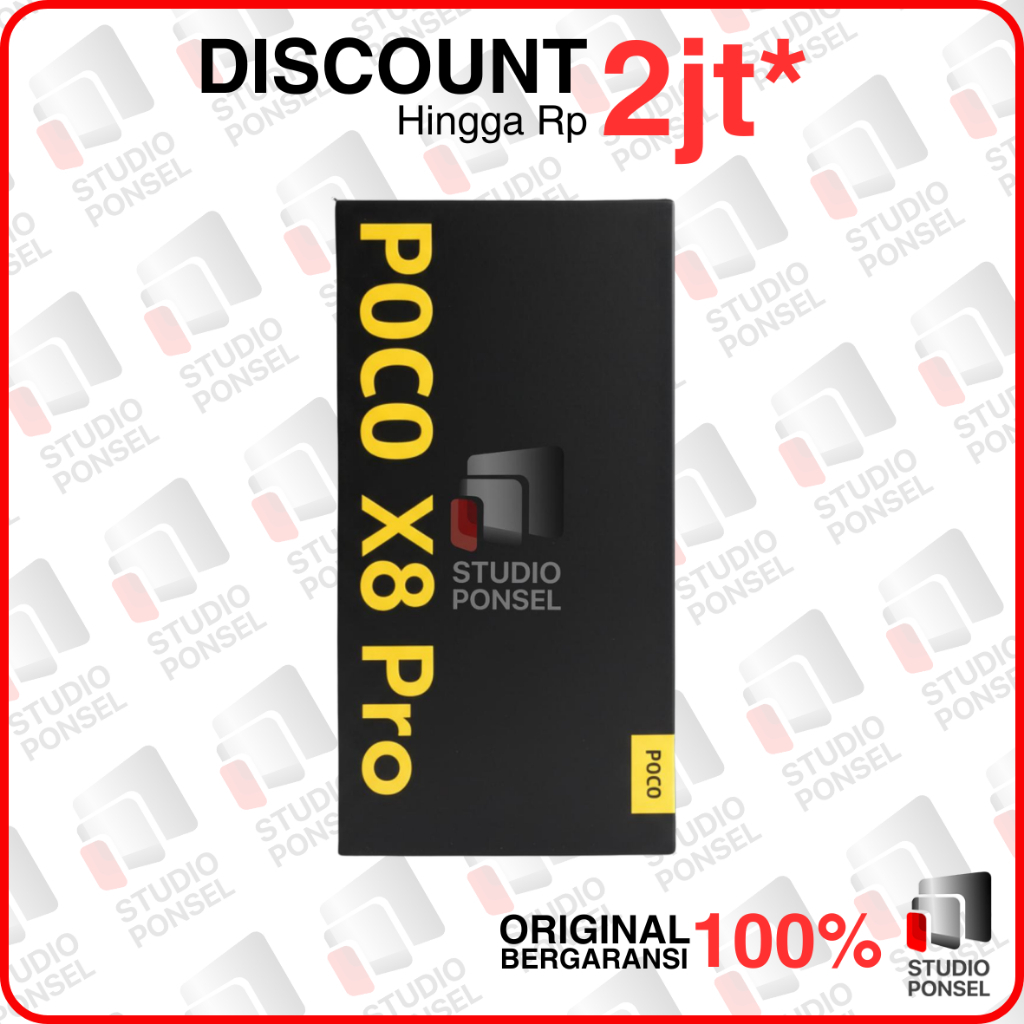 Xiaomi POCO X8 Pro 5G 8/256GB | 8/512GB | 12/512GB Garansi Resmi