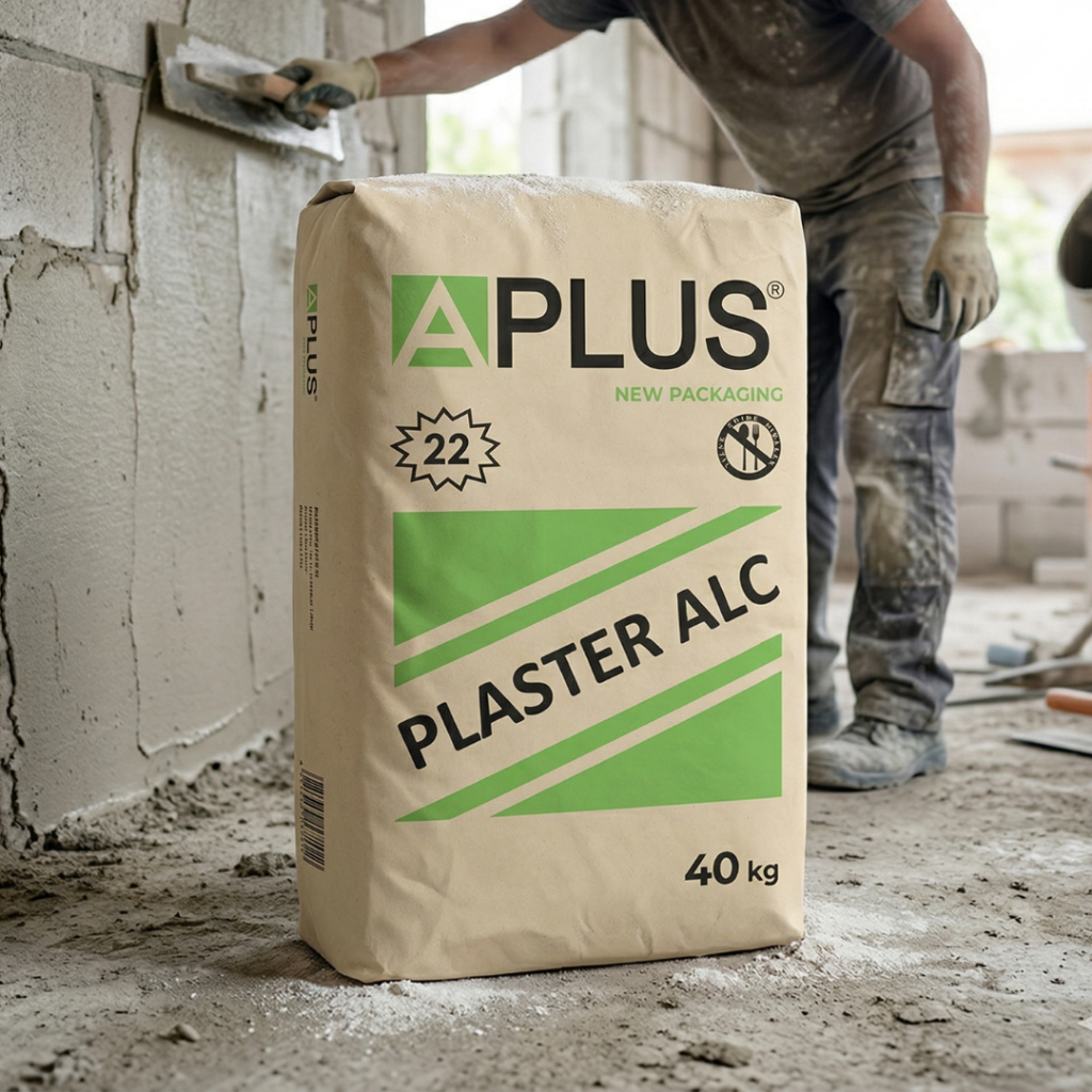 Semen Mortar Aplus Plester ALC - Mortar Instan Plester Dinding Hebel 40kg - Area Jogja Sleman Bantul