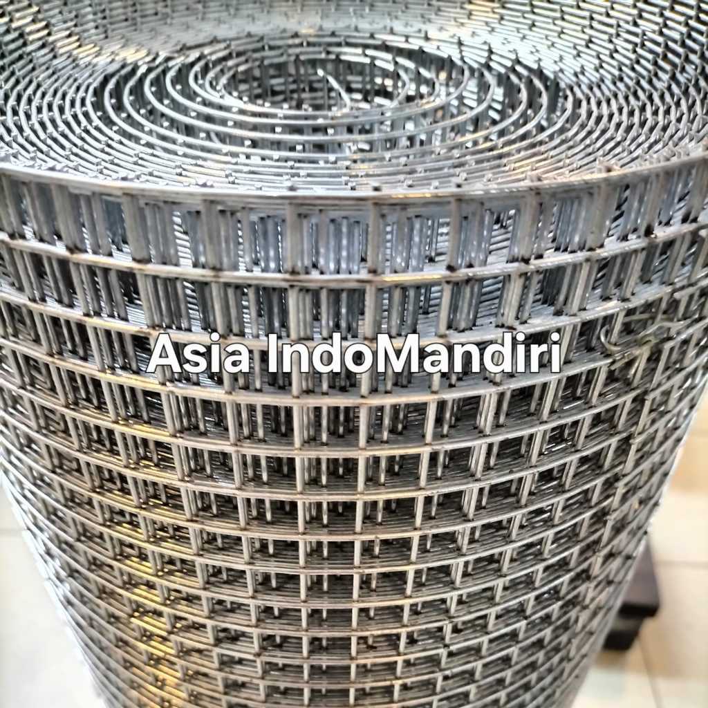 Kawat Galvanis 10cm x 10cm x 4mm Kawat Loket Kawat Ayam Kawat Mesh Galvanis Tebal 4mm Rollan