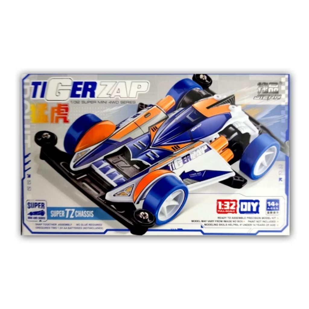 JIEPIN MINI 4WD TIGER ZAP SERIES [ SUPER TZ CHASSIS ]