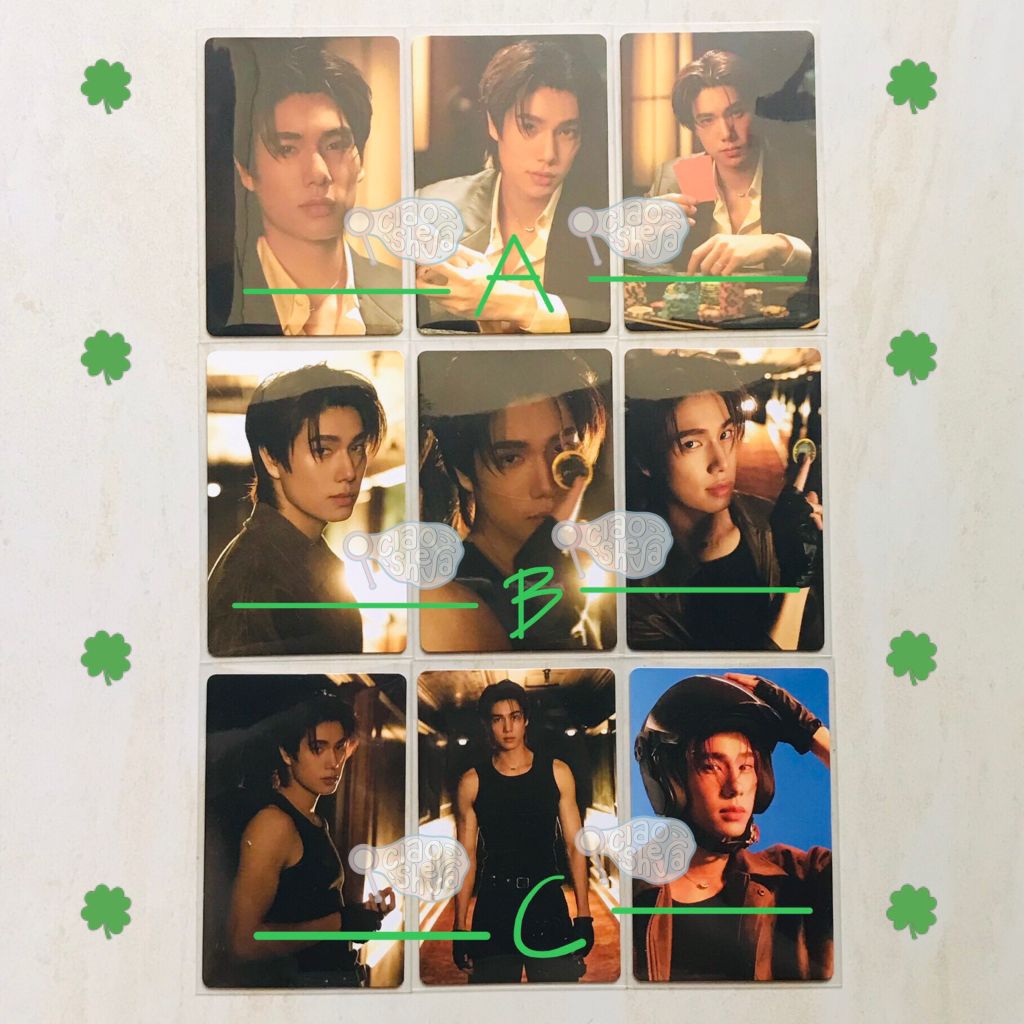 Phuwin Tangsakyuen Phuwintang All In Photo Set Photocard PC Official Merchandise GMMTV