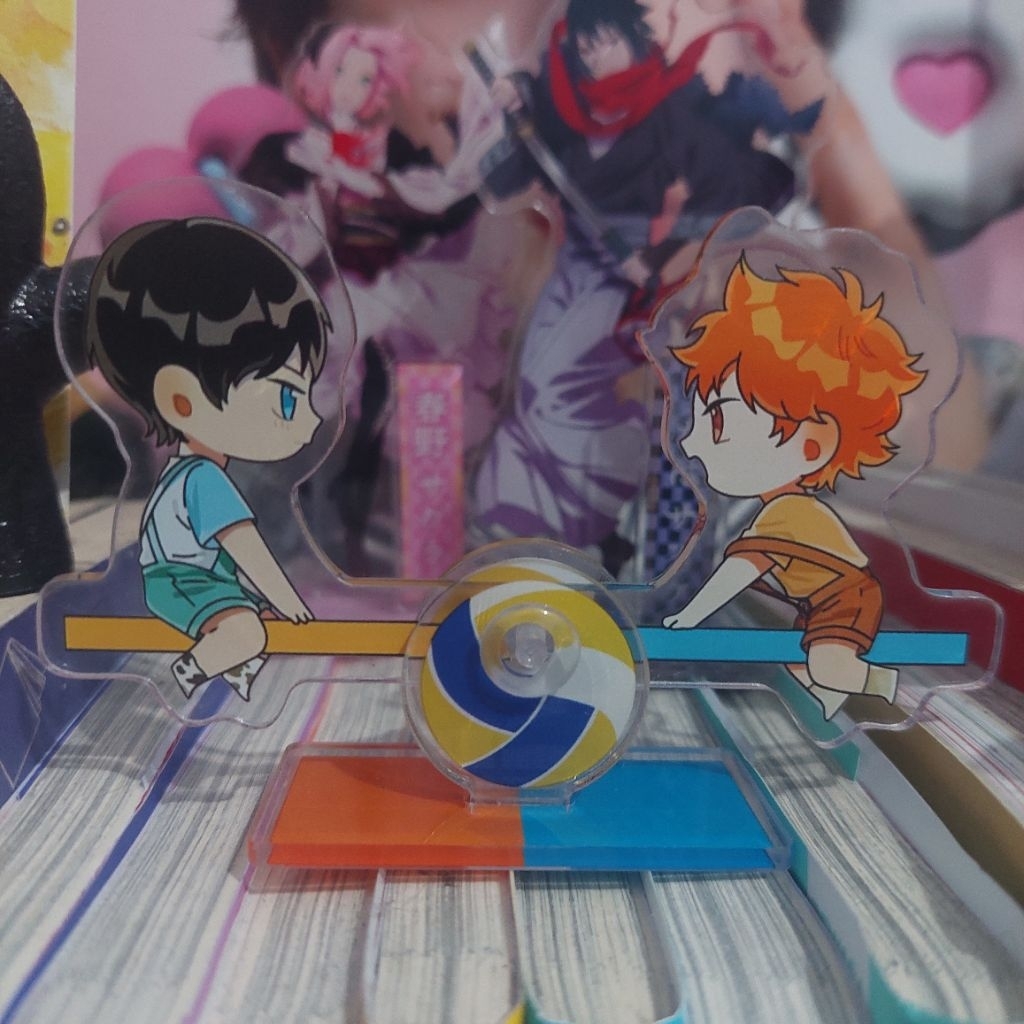 ARCYLIC STANDEE HAIKYUU KAGEYAMA HINATA JUNGKAT-JUNGKIT ANIME JAPAN KAGEHINA