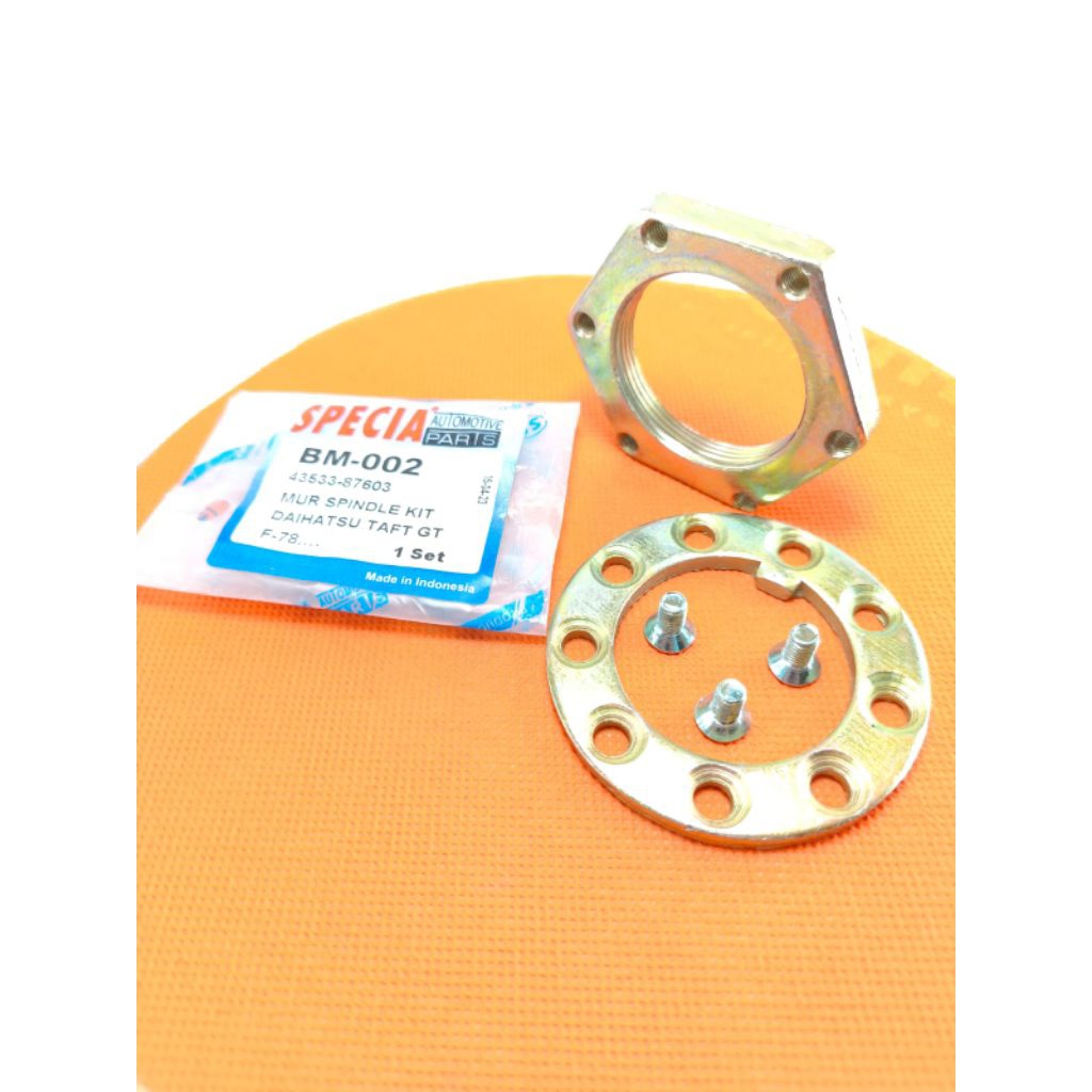 Mur Spindle Kit Daihatsu Taft GT F70 / Taft F73 Model Baut BM-002 Mur As Roda Depan Daihatsu Taft F-