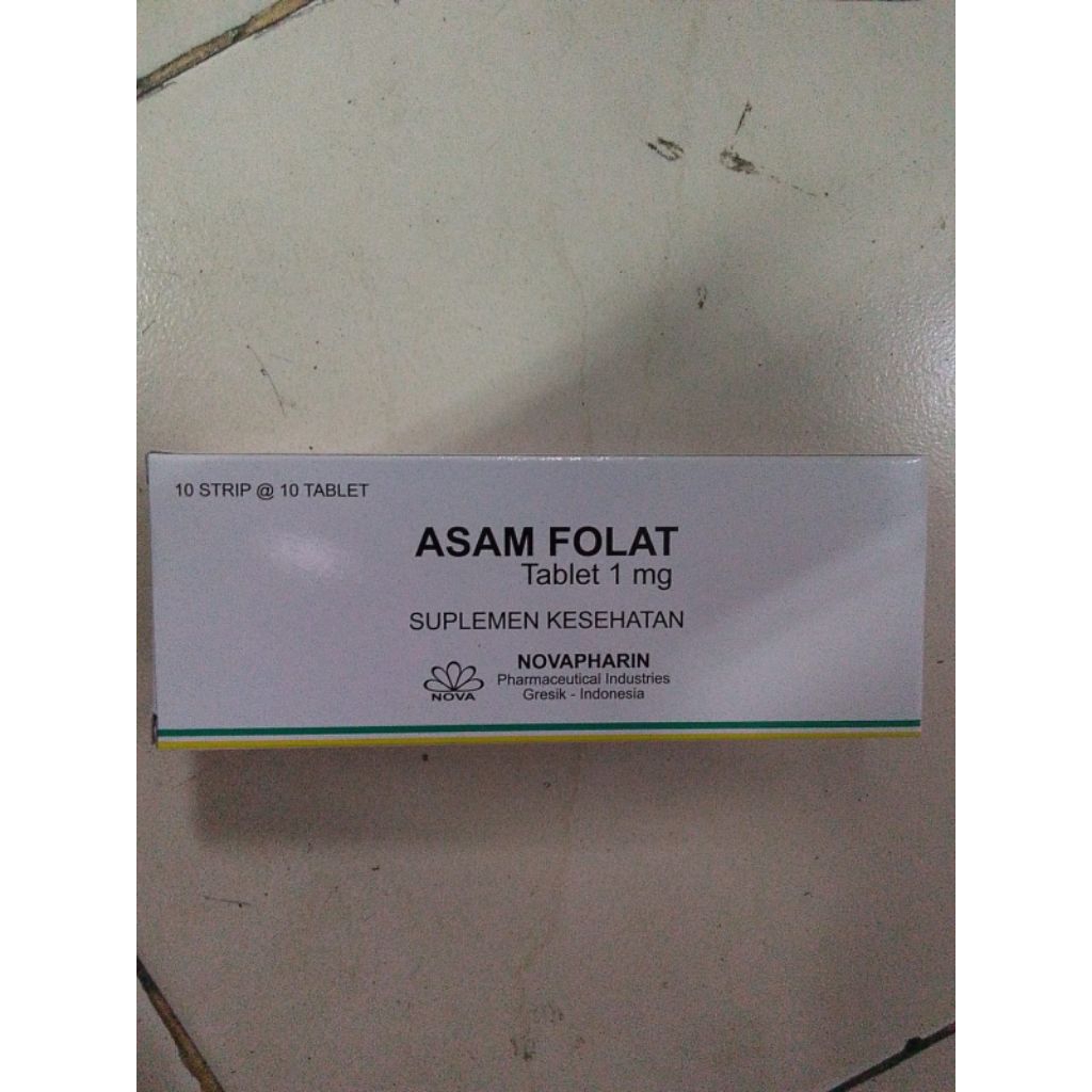 asam folat 1mg/perbox
