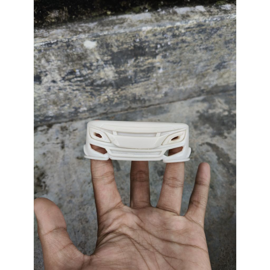 Bemper patriot new miniatur truk plastik