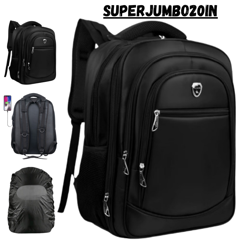 Tas Ransel POLO GIVES - Tas Ransel Kerja Pria Tas Sekolah POLO Original Import