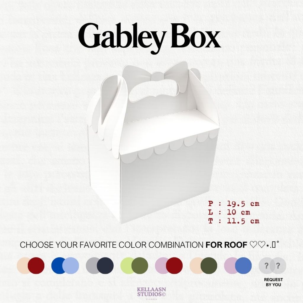 Gabley Box Snack Gift [Design Custom] | Hampers, Bingkisan, Snack Gift, Freebies