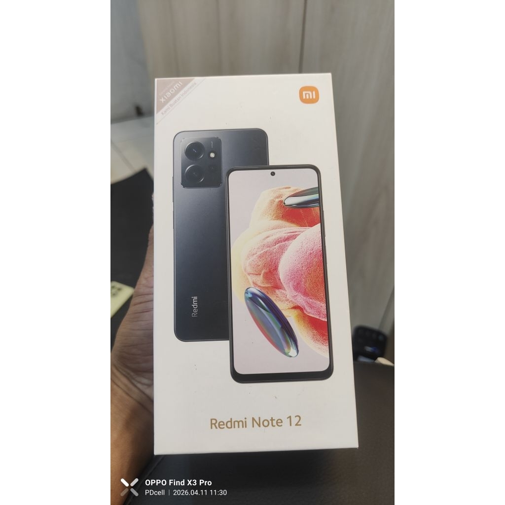 HP XIAOMI REDMI NOTE-12 black 8/128gb second