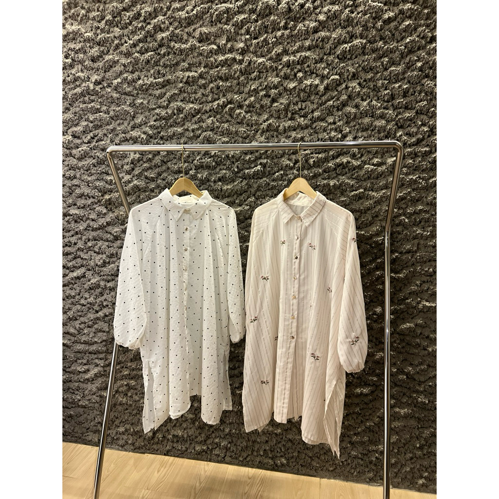 BAJU TUNIK JUMBO LD 150CM BRIANNA SHIRT